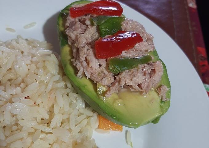 Palta Rellena Receta de Maria Magdalena Cárdenas Salinas Cookpad