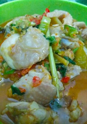 Foto resep Ayam woku tanpa kemangi
