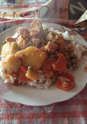 Una foto de Estofado de pollo