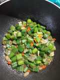 Tumis lompong terasi