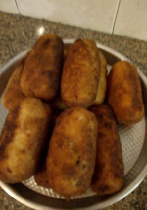 Una foto de Súper bombas de papa rellenas 💣💣