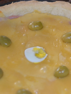 Una foto de Tarta con masa de harina y grasa