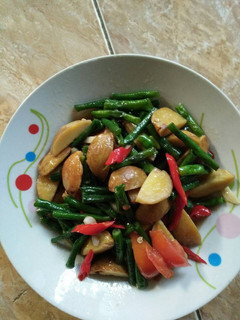 Foto resep Oseng jengkol kacang panjang