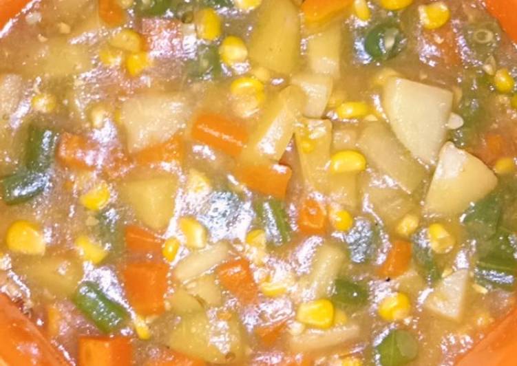 Langkah Mudah untuk Menyiapkan Vegetables Japanese Curry, Bisa Manjain Lidah