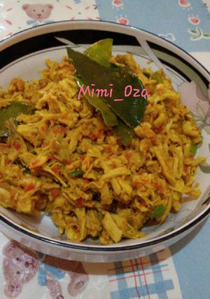 Foto resep Ayam suwir pedas