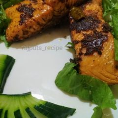 A picture of Roasted Salmon Fish.