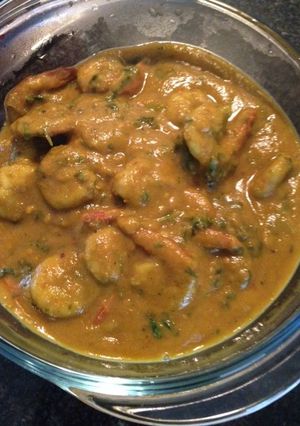 A picture of Prawn Madras Curry.