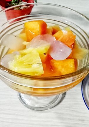 Foto resep Es Buah Cocktail