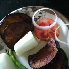 A picture of Brinjal salad.