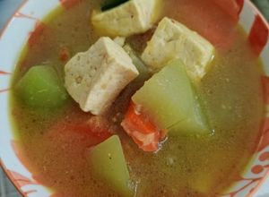Foto resep Soto Labu Siam + Tahu