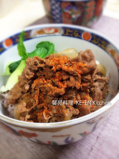 牛丼飯 的食譜成品照片