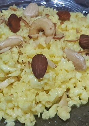 A picture of Anday ka halwa#wintertreat.