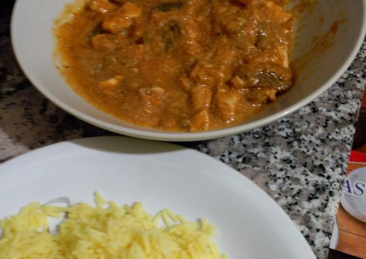 Recipe of Any-night-of-the-week Chicken Curry with Basmati Rice