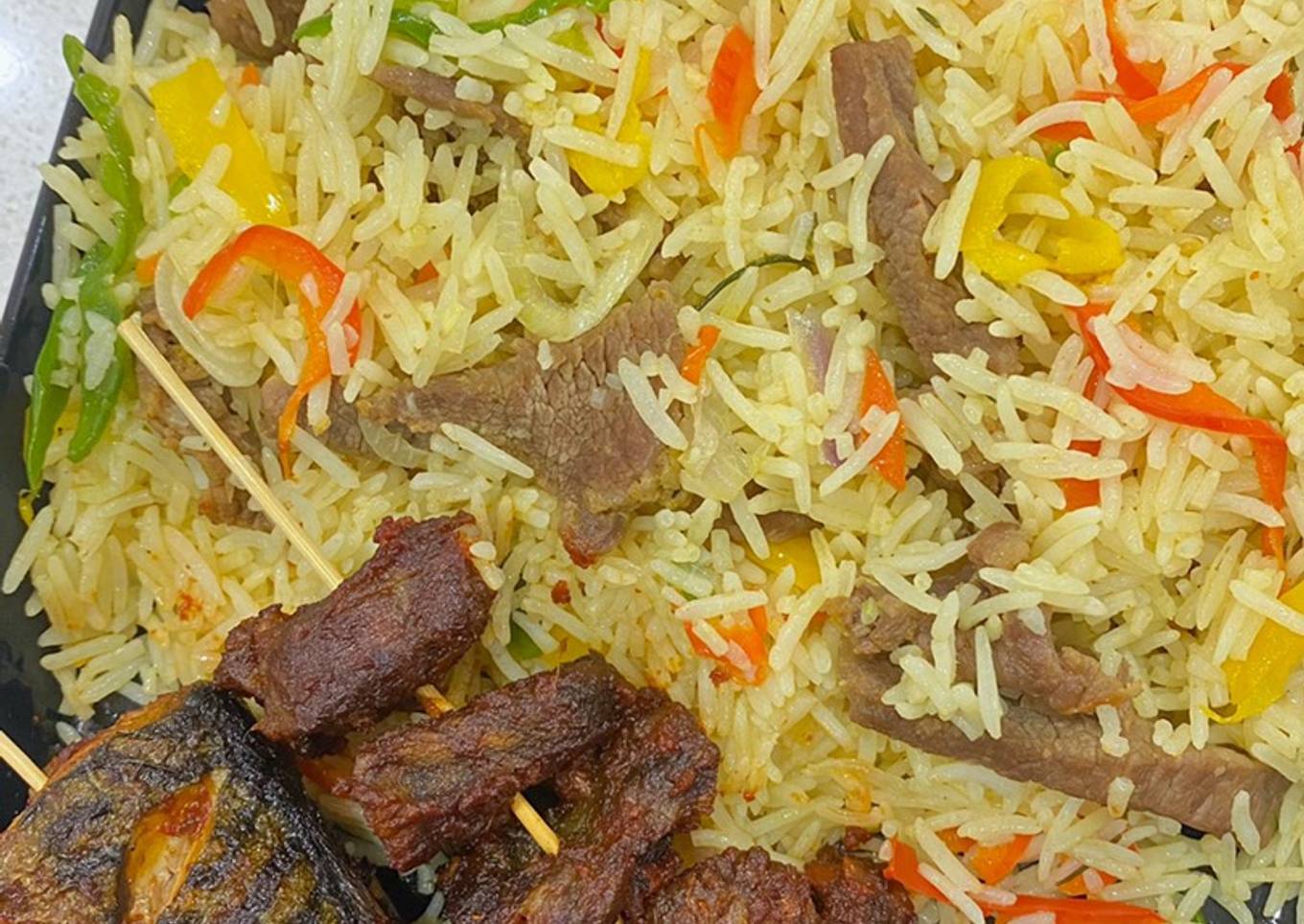Beef Stir fry rice