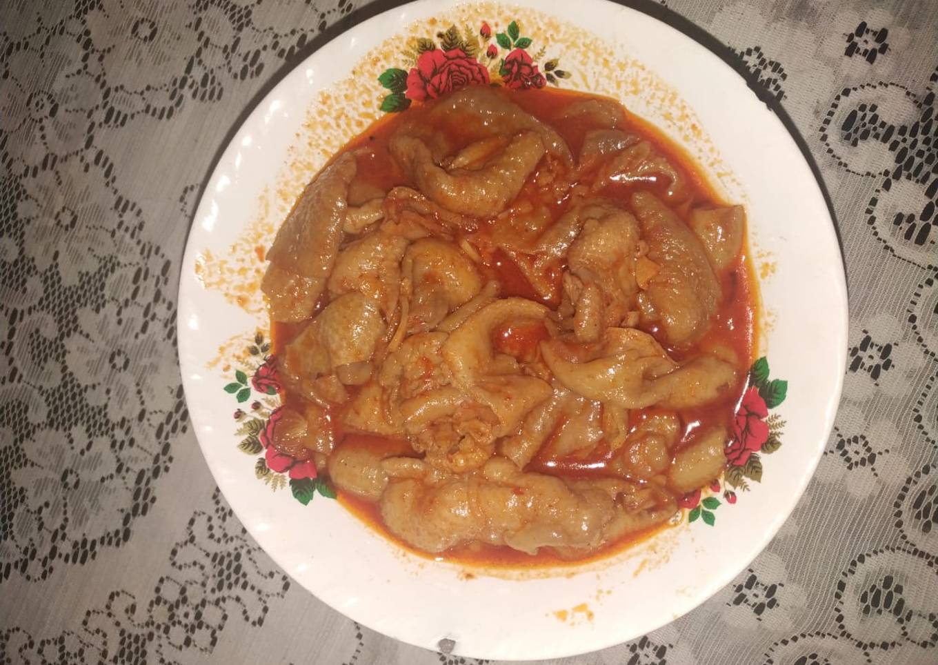 Resep Sambal pedas kulit ayam yang Lezat
