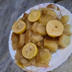 A picture of Sweet potato shaker kandhi.