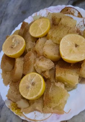 A picture of Sweet potato shaker kandhi.
