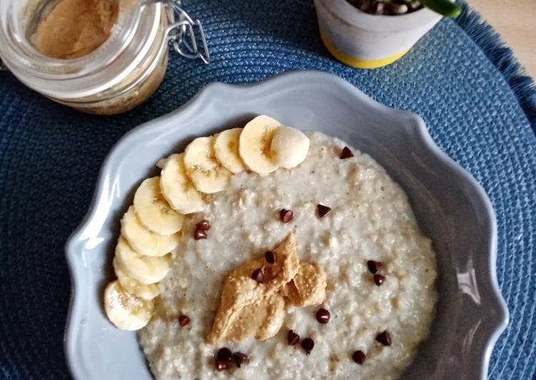 Recette: Porridge banane