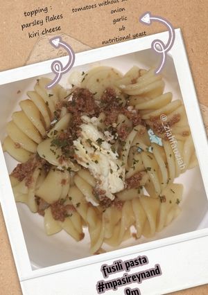 Foto resep MPASI snack 9 bulan FUSILI PASTA