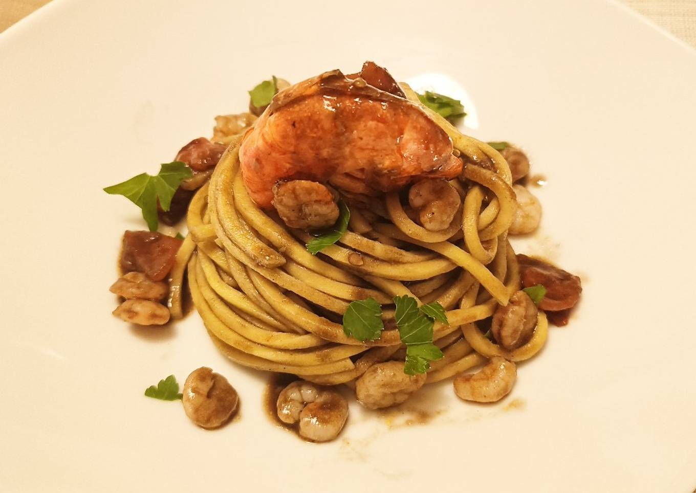 Spaghetti nero di seppia