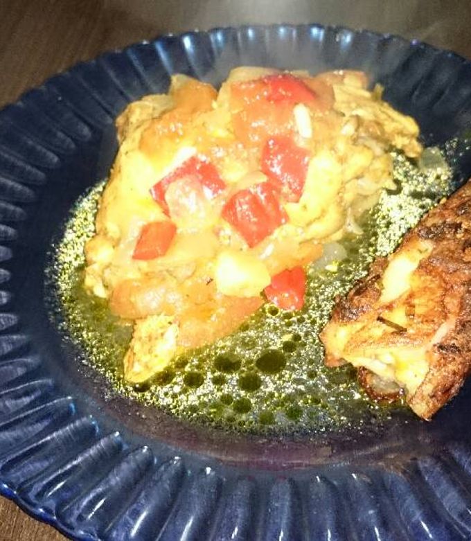 Una foto de Pollo a la bolsa