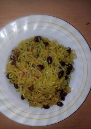 A picture of Indommie noodles.
