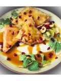 Leftover Tortilla/Roti: Cold Fruits Deserts Tortilla Wraps