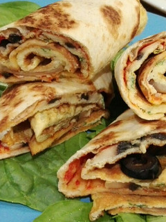Una foto de 🌯Rollitos_omelette