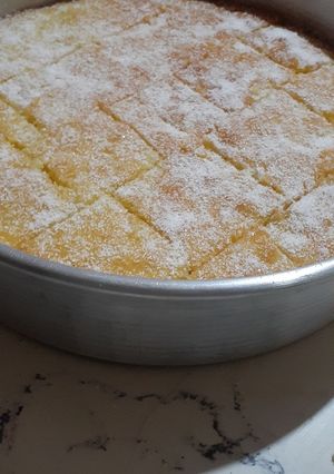 صورة لوصفة بسبوسة جزائرية بذوق جوز الهند 🥥😋