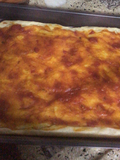 Una foto de Pizza casera