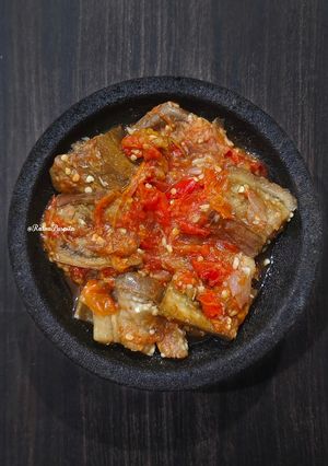 Foto resep Sambal Terong Rebus