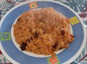 Una foto de arroz de grano redondo