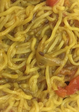 A picture of Masala Maggi.