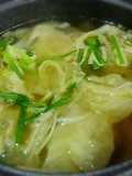 แกงจืดผักกาดขาว