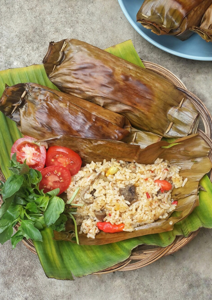 Foto resep Pepes nasi burih