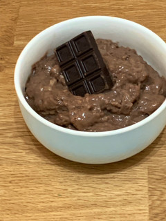 Una foto de Crema pastelera de chocolate casera en Thermomix