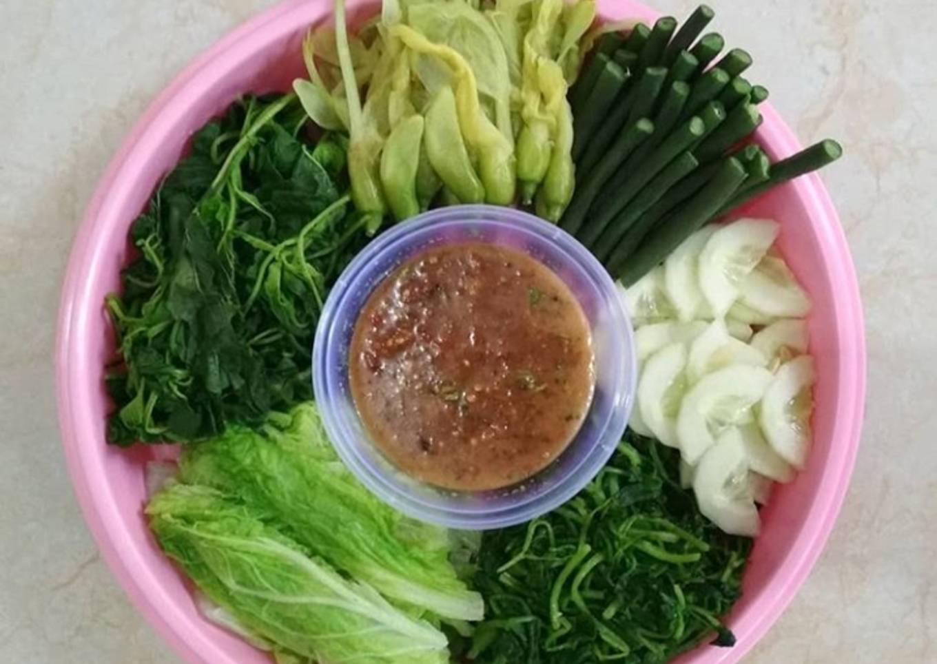 Pecel sayuran