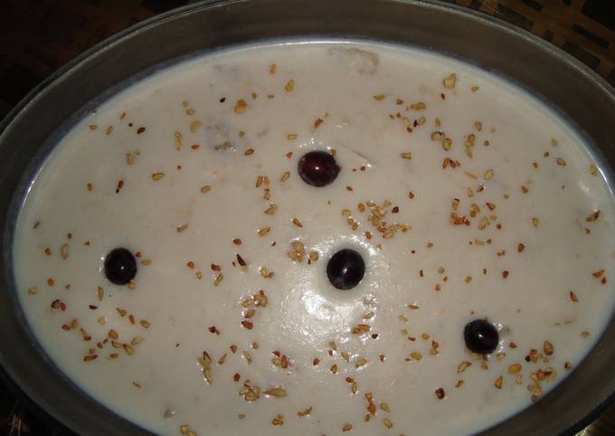 Tender Coconut Pudding