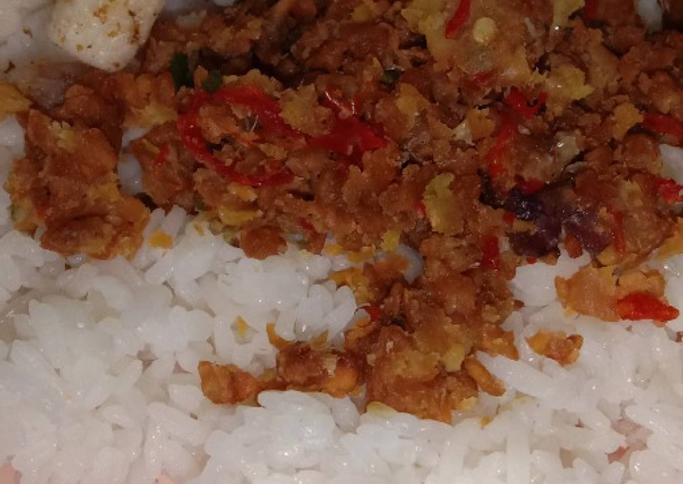 Sambal tempe simpel tapi enak ala anak kos