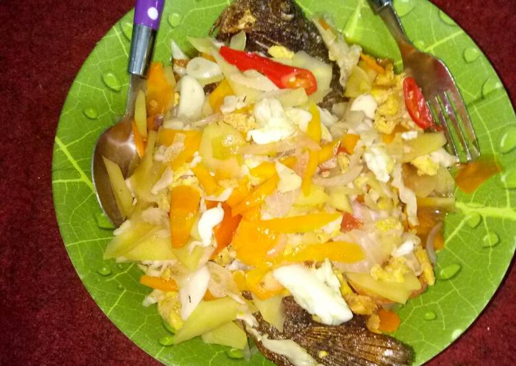 Nila sayur saos mentega