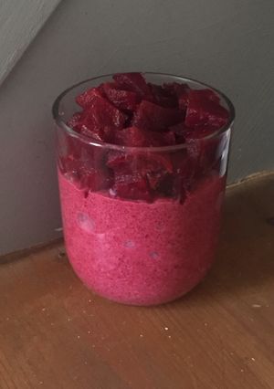 Une photo de Mousse de betteraves