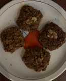 GALLETITAS DE NUECES Y CHISPAS DE CHOCOLATE muy fáciles, saludables y sin gluten