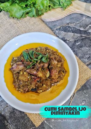Foto resep Cumi Sambal Ijo Diminyakin