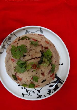A picture of Sooji Upma.