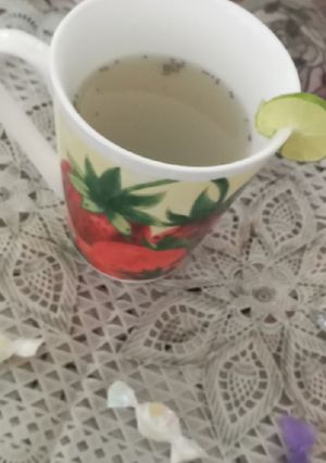 عکسی از دستور شربت موهیتو با طعم گلاب و نبات