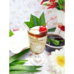A picture of Bubur sumsum lembut😍.