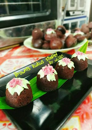 Foto resep Brownis kukus simpel (hanya 3 sendok makan)