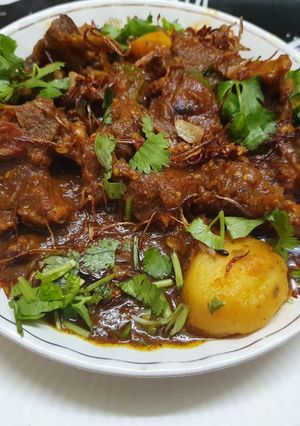 A picture of Banjara Mutton Curry.