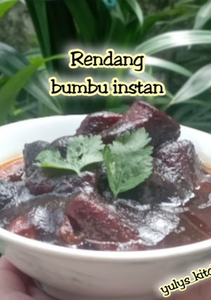 Resep Rendang Bumbu Instan oleh Yulys_Kitchen - Cookpad