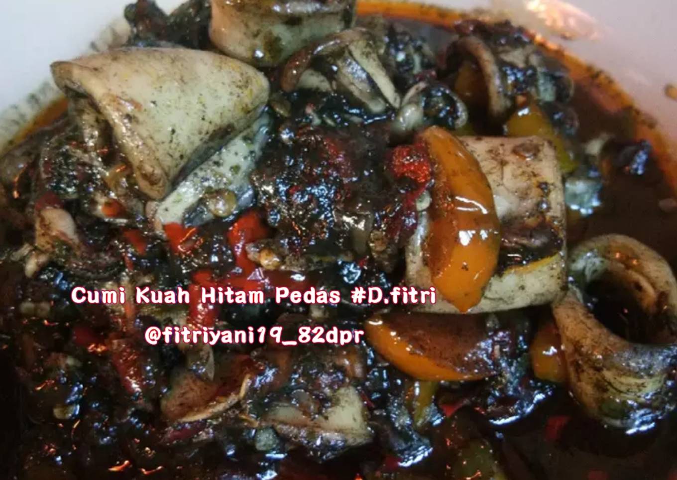 Sambal cumi pedas #Dapur Fitri :